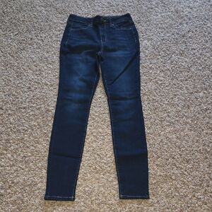 SO Junior's Deep Indigo Skinny Jeans